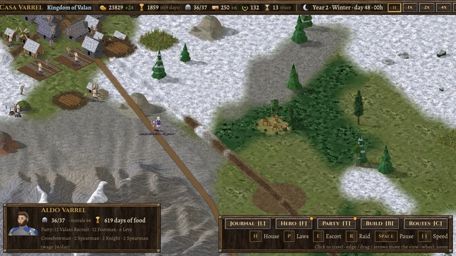 Mapa no inverno: a caravana na estrada