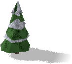Pinheiro com neve