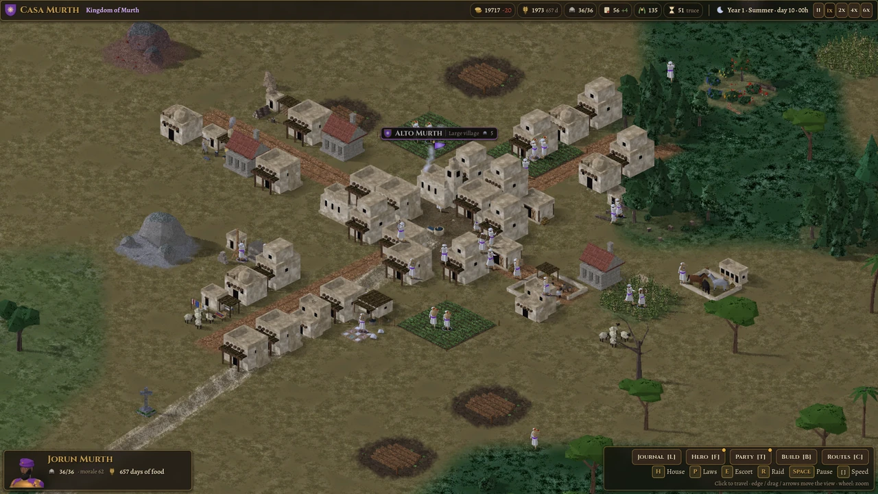 Murth: the starting point on the map