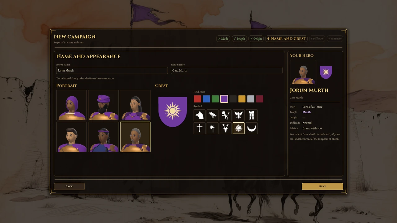 Murth: designing the coat of arms