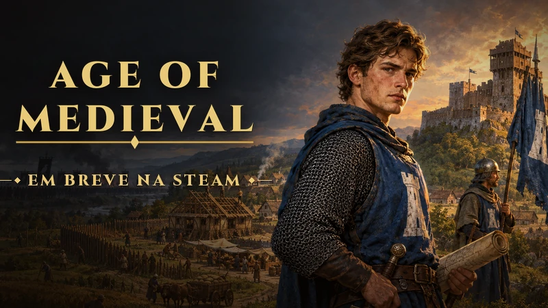 Anúncio: chegando à Steam